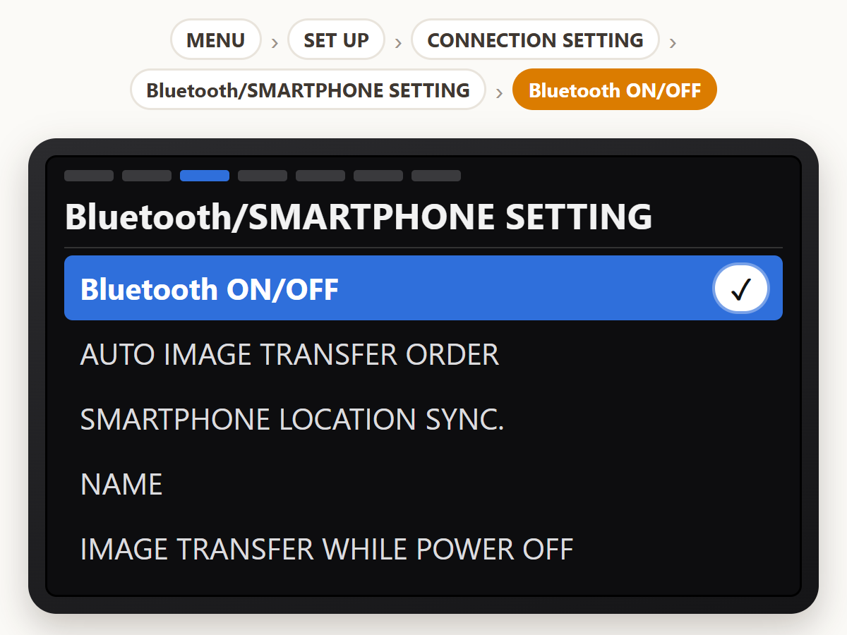 Turn off Bluetooth