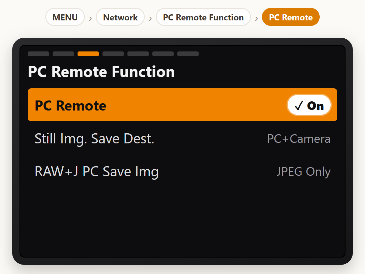 Turn on PC Remote